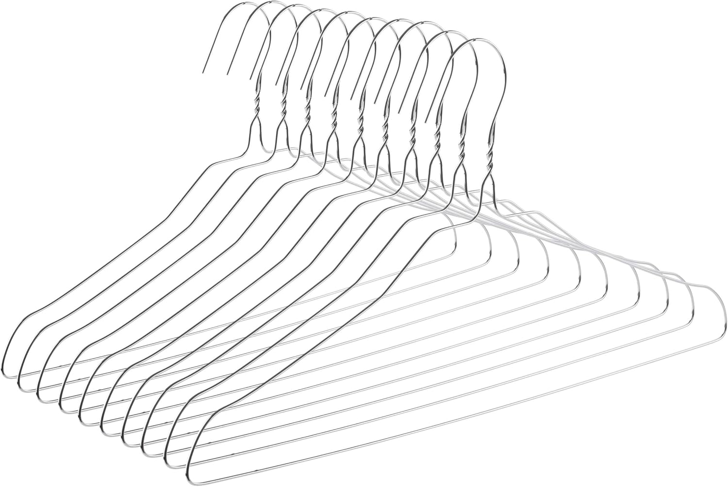 Mr Pen 10 Pack Slim Metal Hangers