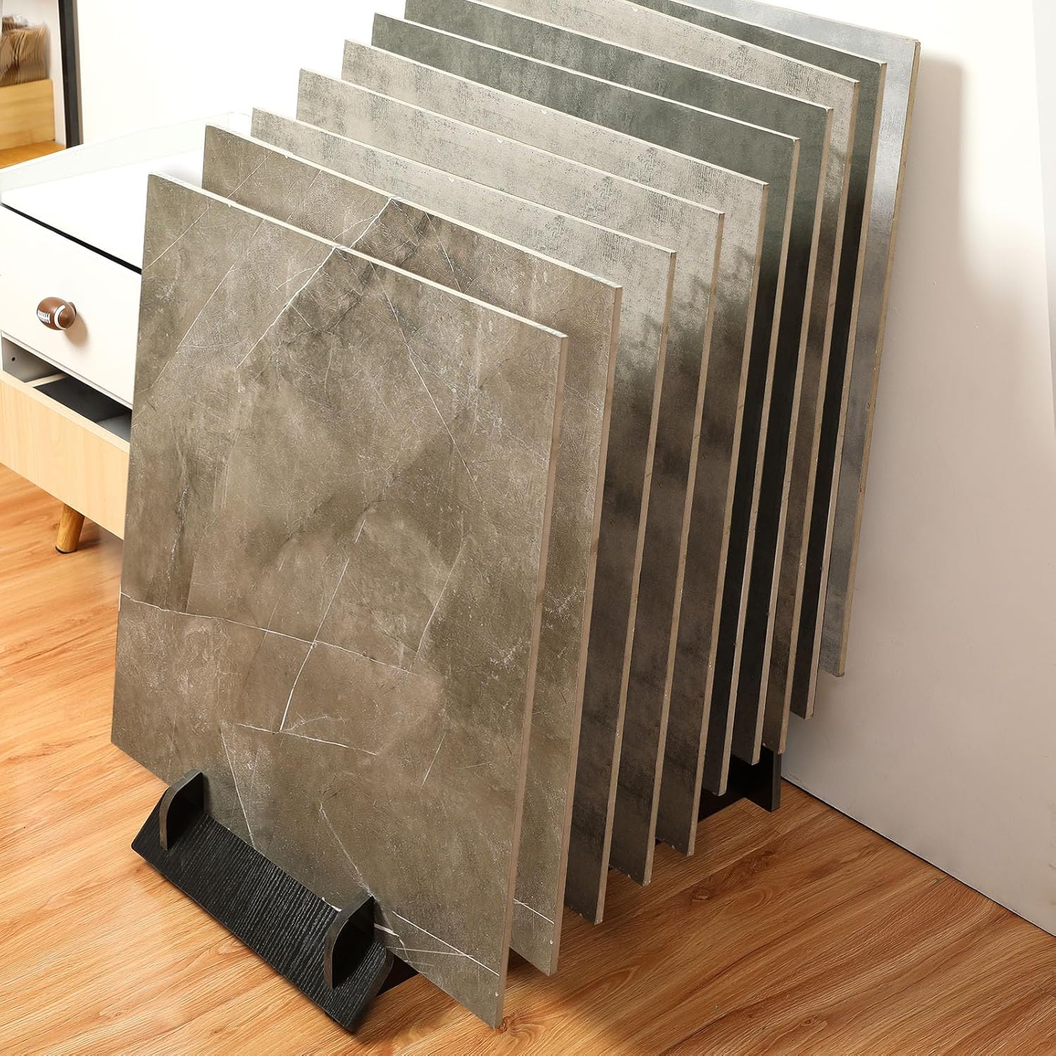 Teenyyou 10-Tier Floor Tile Display Stand