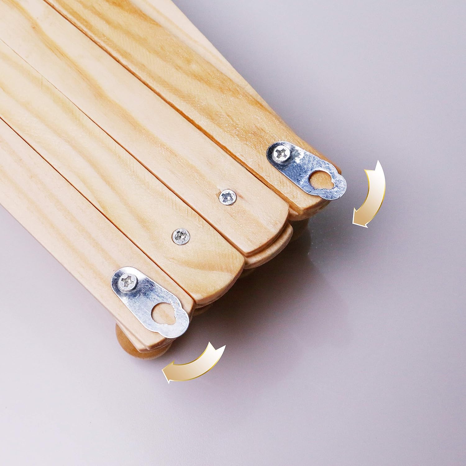 Prairie Star Expandable Coat Rack with 13 Peg Hooks for Storage of Hats Scarves Purses and More