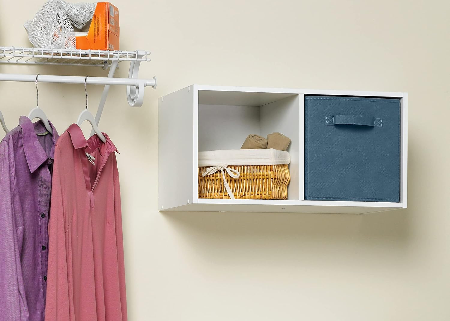 ClosetMaid Cubeicals 2 Cube Storage Shelf Organizer