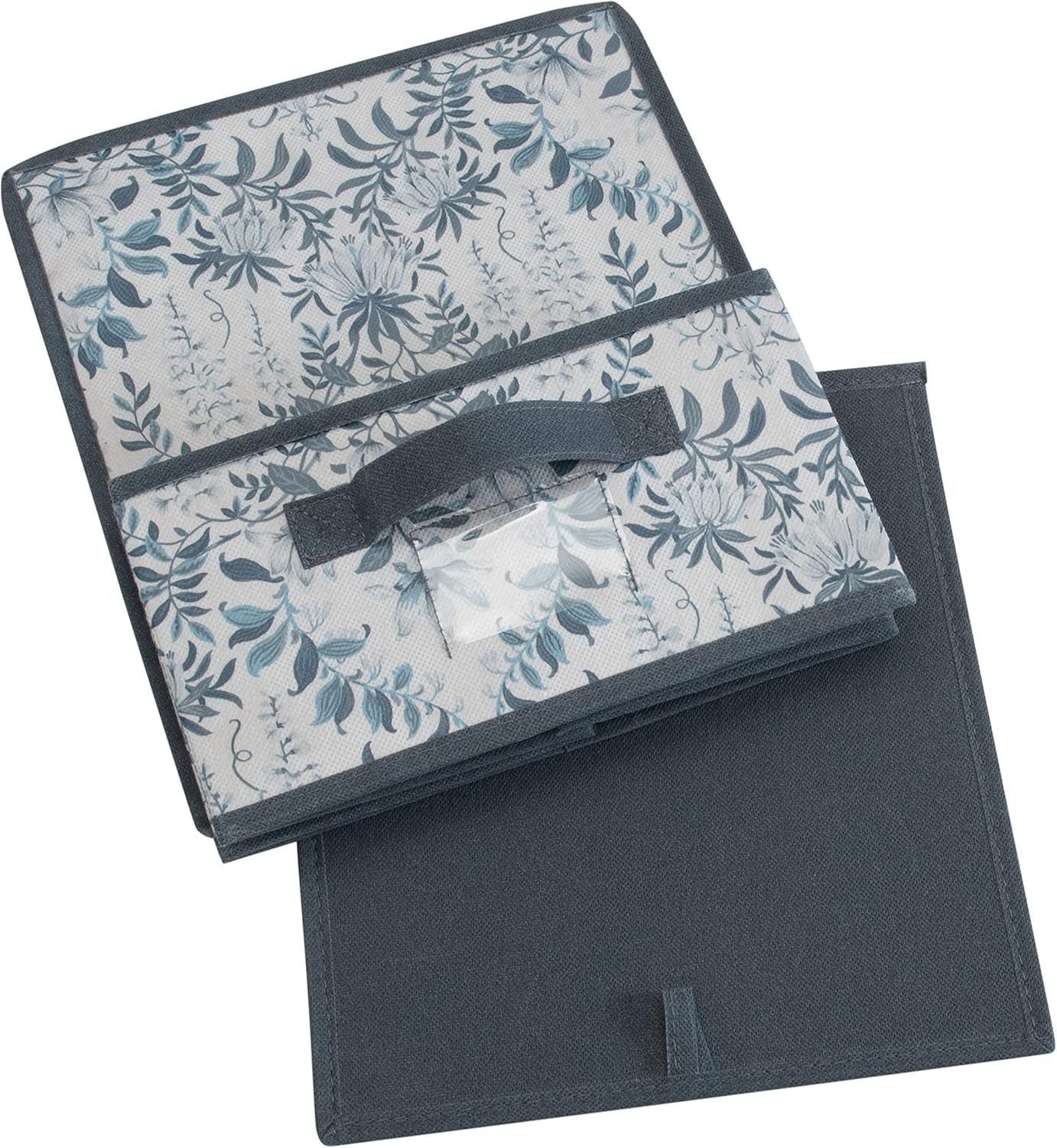 Laura Ashley Medium Storage Box 11x12x6 Foldable Closet Organizer
