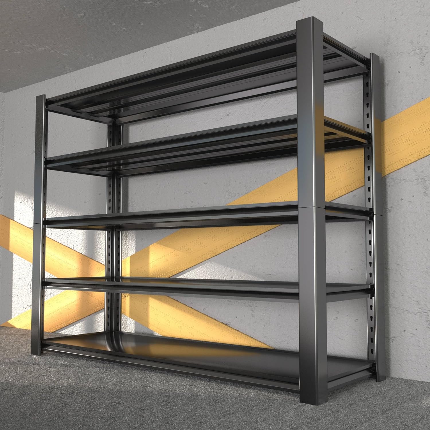 3020LBS Heavy Duty 5-Tier Metal Shelving Unit