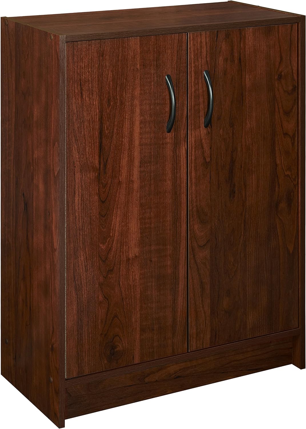 ClosetMaid Dark Cherry 2-Door Stackable Organizer