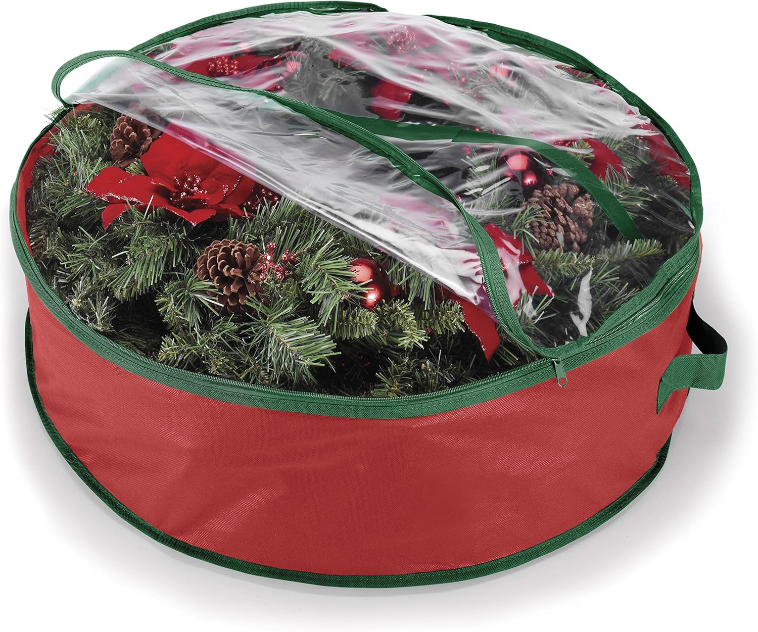 Whitmor Wreath and Garland Storage Bag for 30 Inch Wreaths