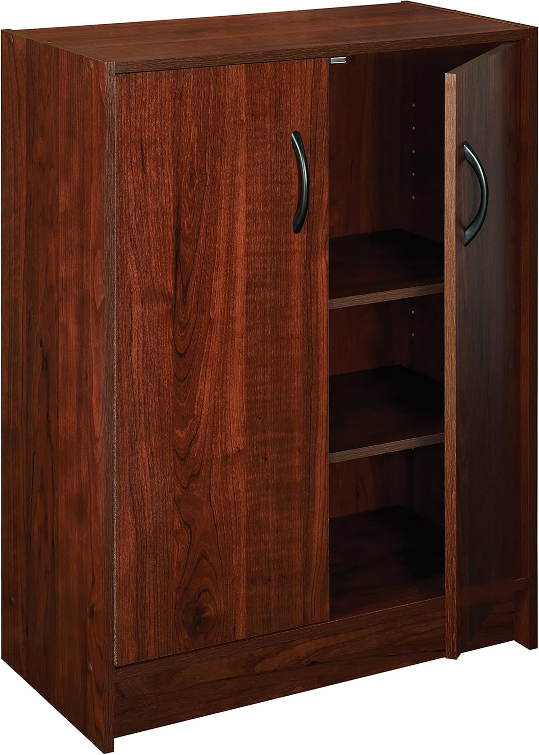 ClosetMaid Dark Cherry 2-Door Stackable Organizer