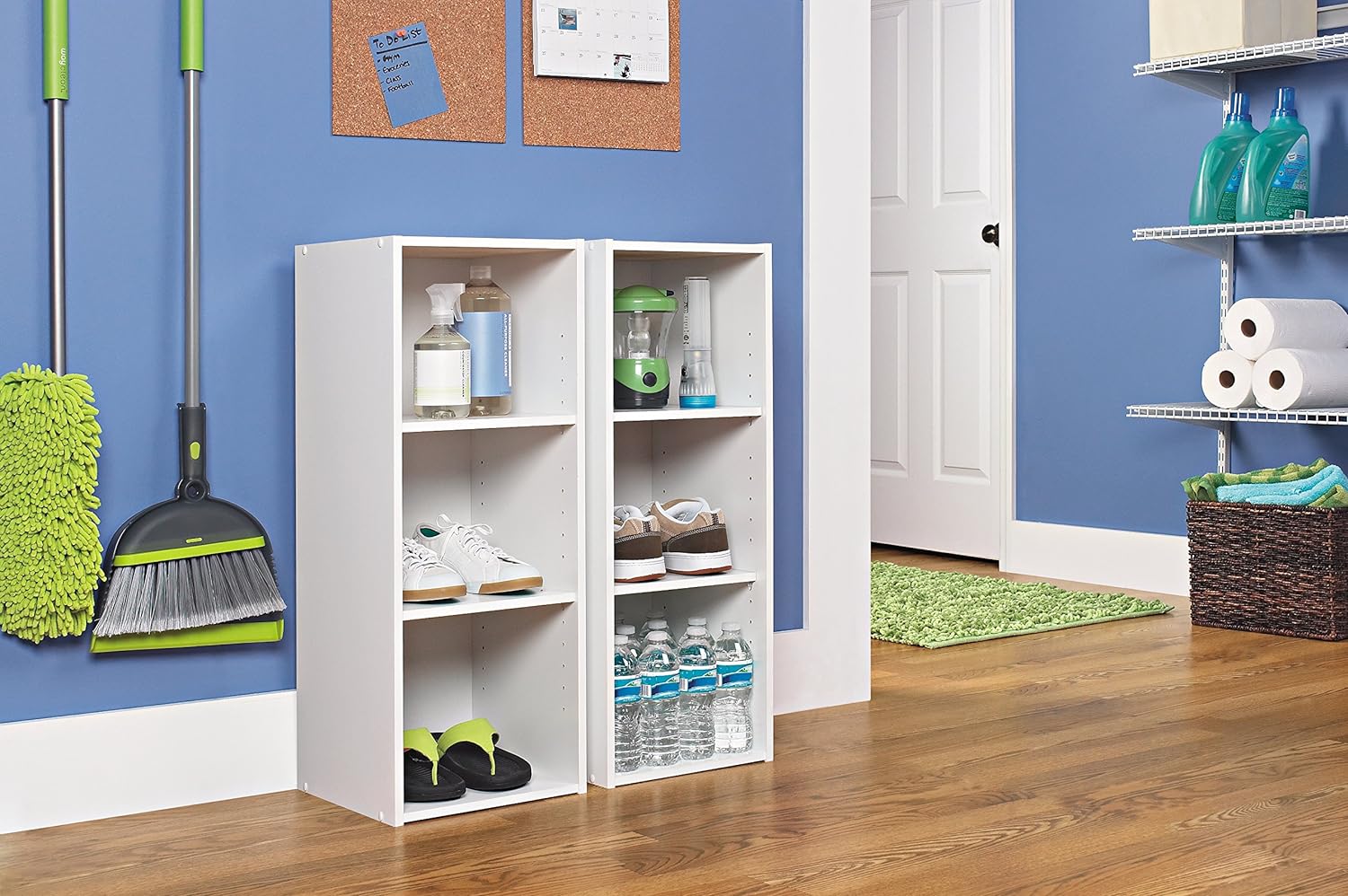 ClosetMaid 8987 3-Shelf Stackable Organizer White