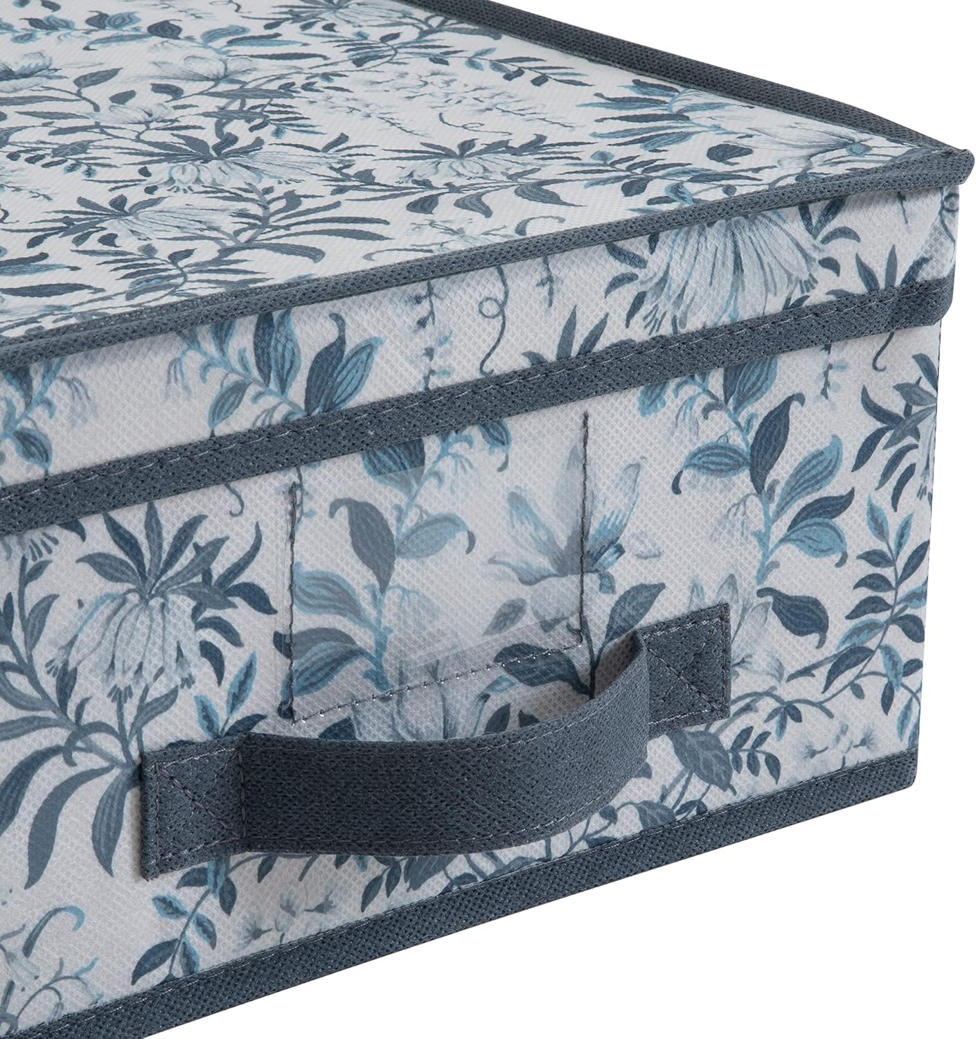 Laura Ashley Medium Storage Box 11x12x6 Foldable Closet Organizer