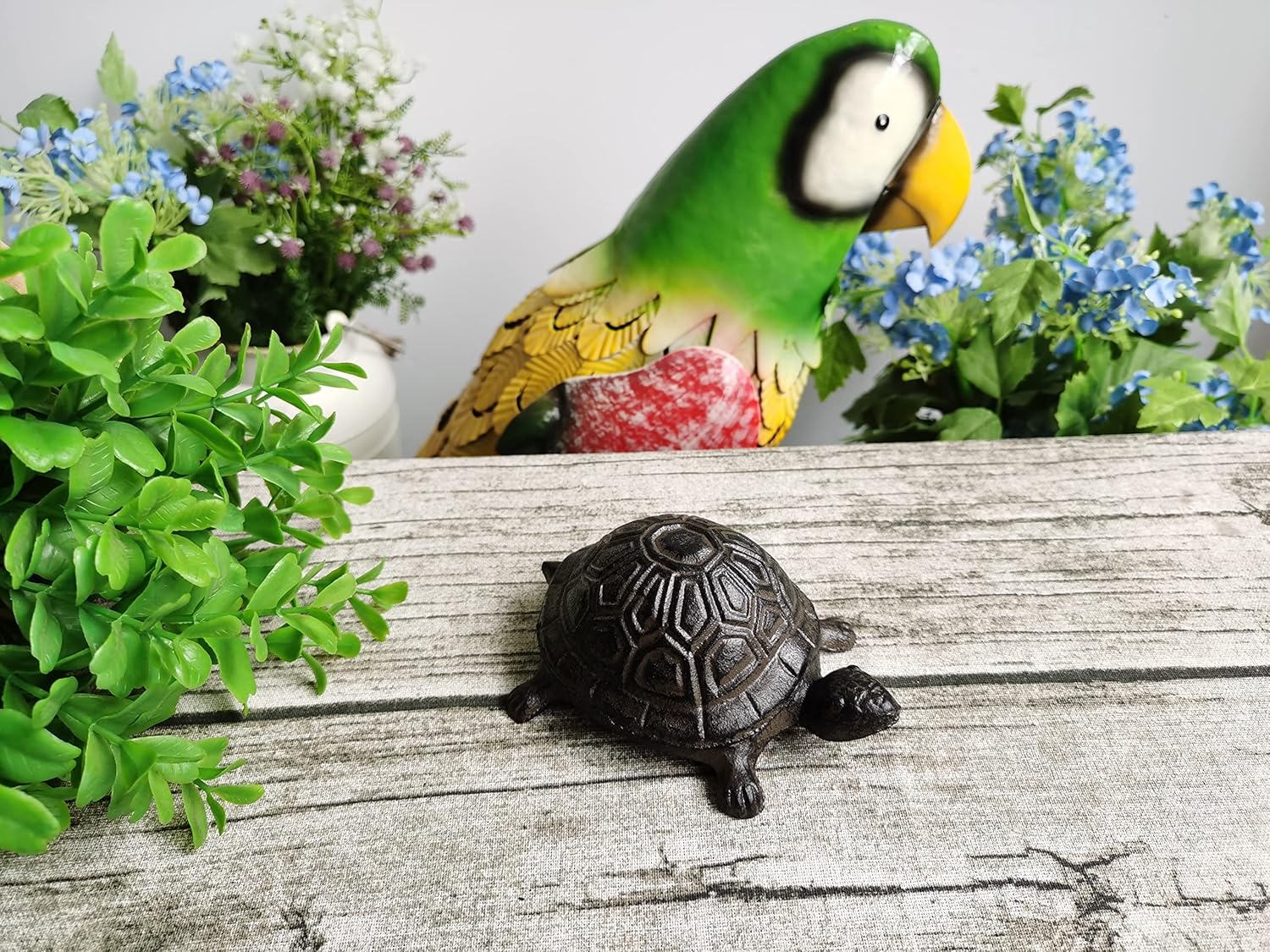 BSTGIFTS Cast Iron Turtle Key Hider